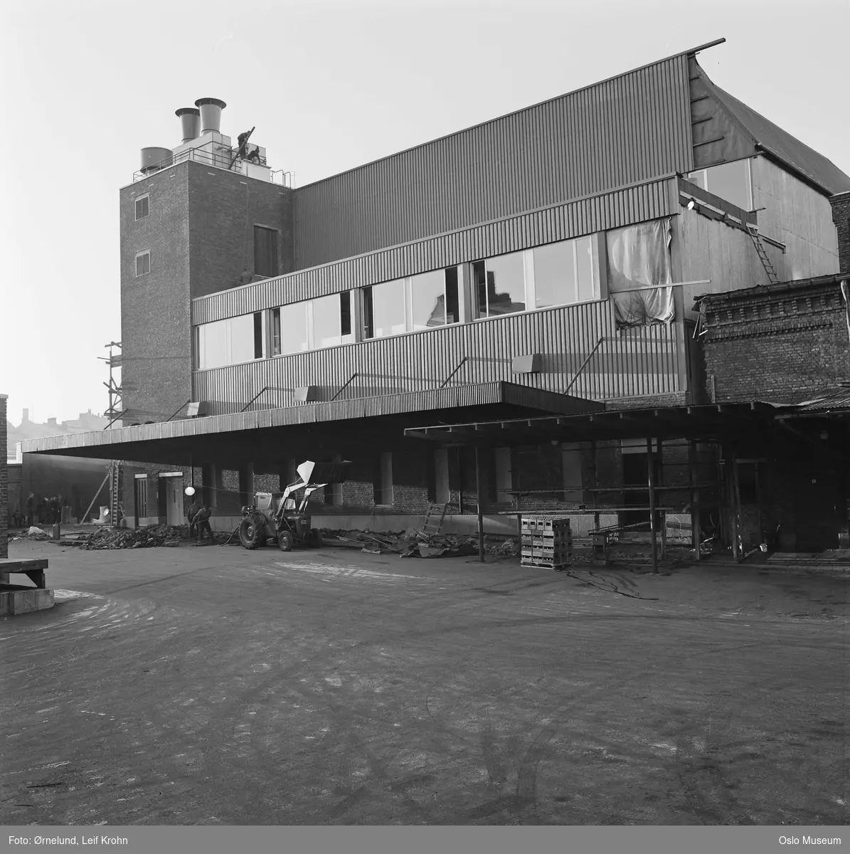 Frydenlunds bryggeri, fabrikkbygninger, nybygg