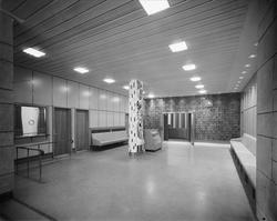 Ringen kino, interiør, foajé, dør til kinosal, billettluke, 