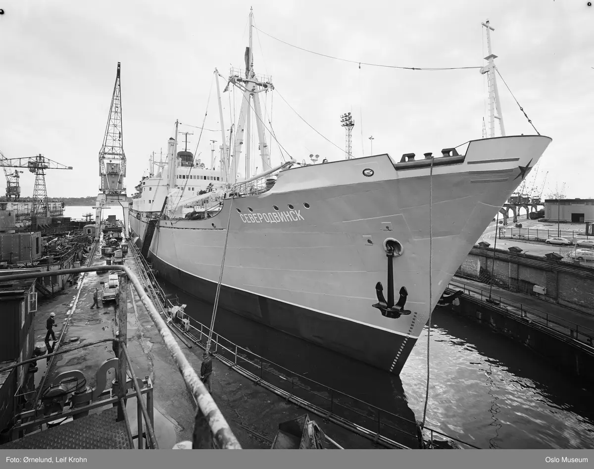 Akers mek. Verksted, dokk, skip "Severodvinsk"