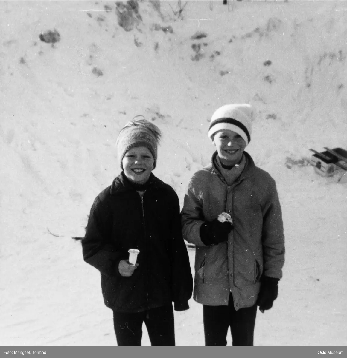 vinter, barn, skirenn, skiantrekk, pokaler