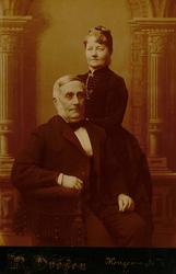 Wolfgang Wenzel Haffner og datteren Helga Haffner.