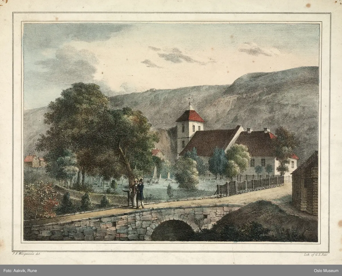 arkitektur, kirke, hospital, steinbru