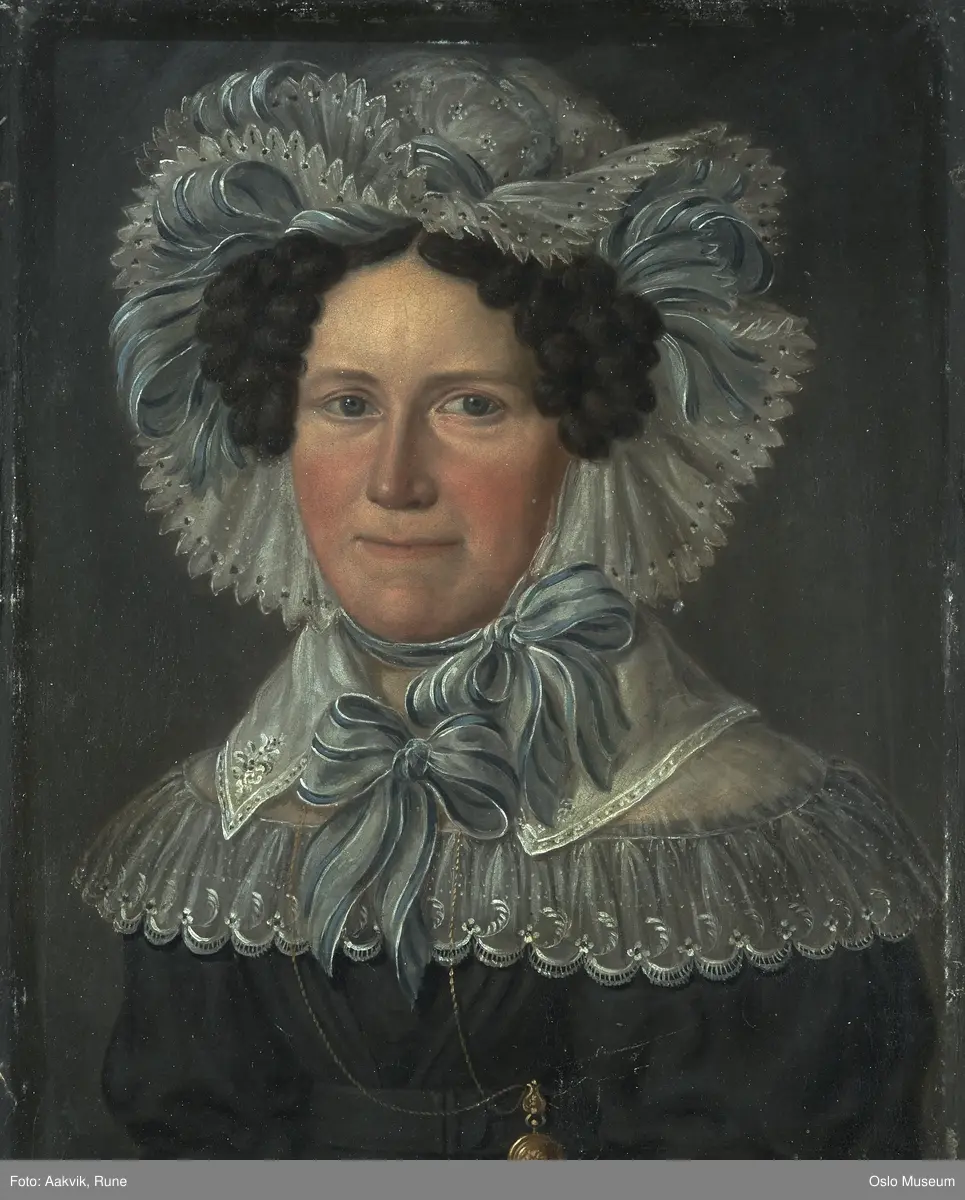 Portrett av Maren Fahsland [oljemaleri]