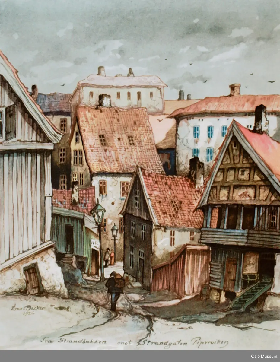 arkitektur, gateløp, gatelykt