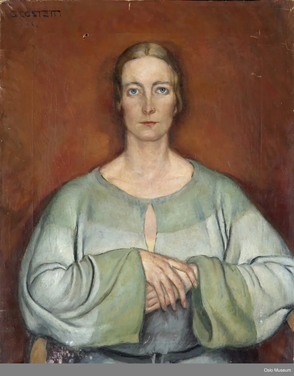 portrett av Mary Claire Sewell [oljemaleri]