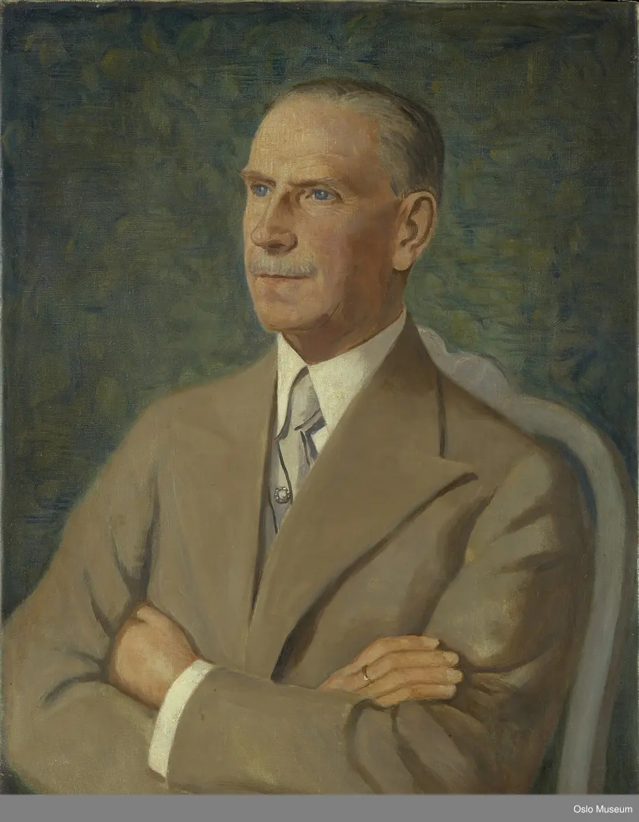 Portrett av Peter Andreas Amundsen Morell [oljemaleri]