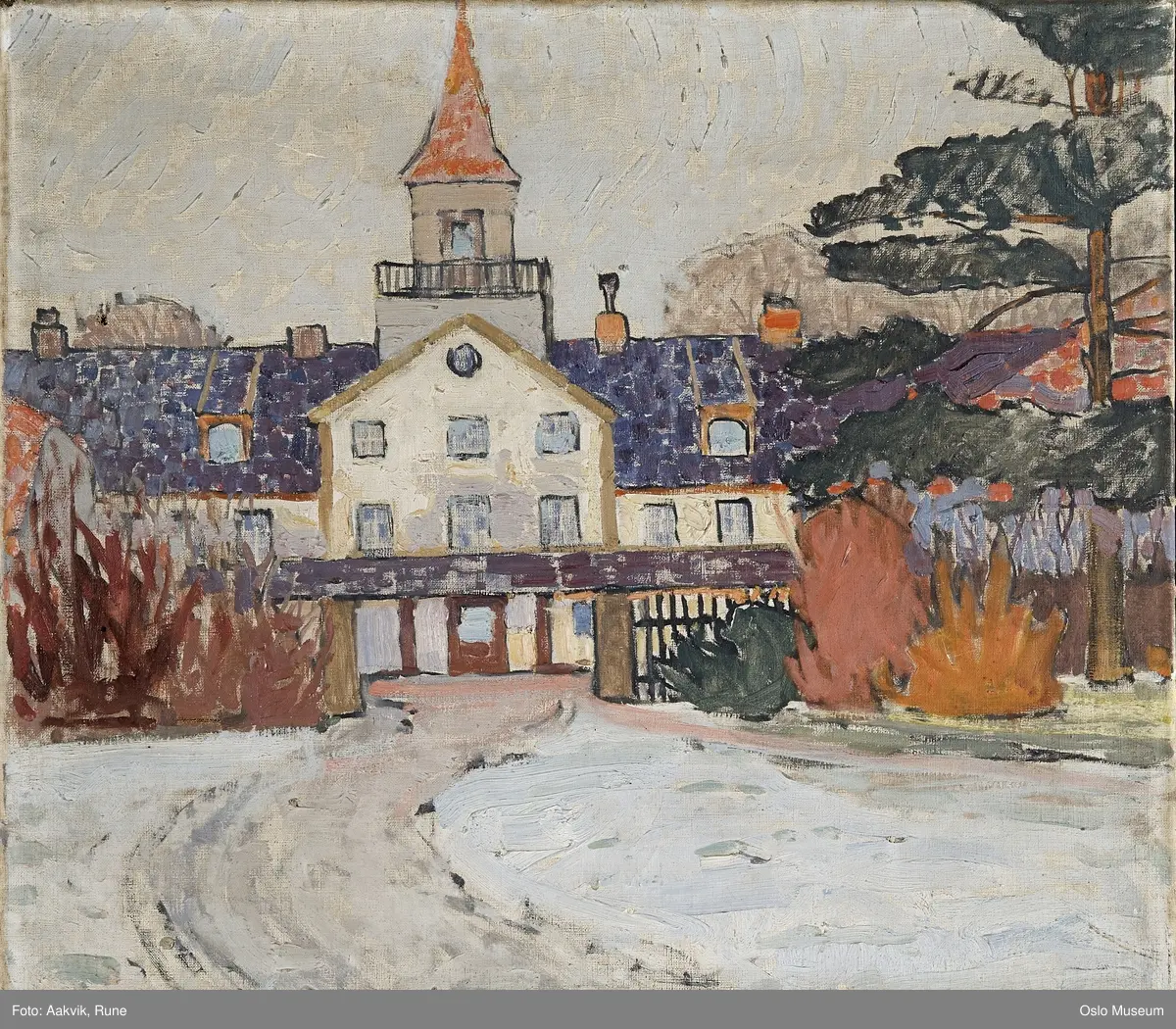 Frogner Hovedgård  [oljemaleri]