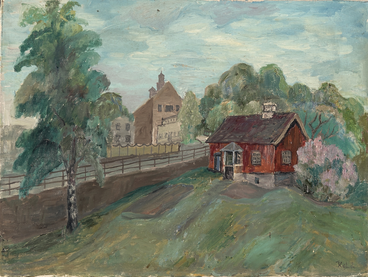 Sandakerveien [oljemaleri]