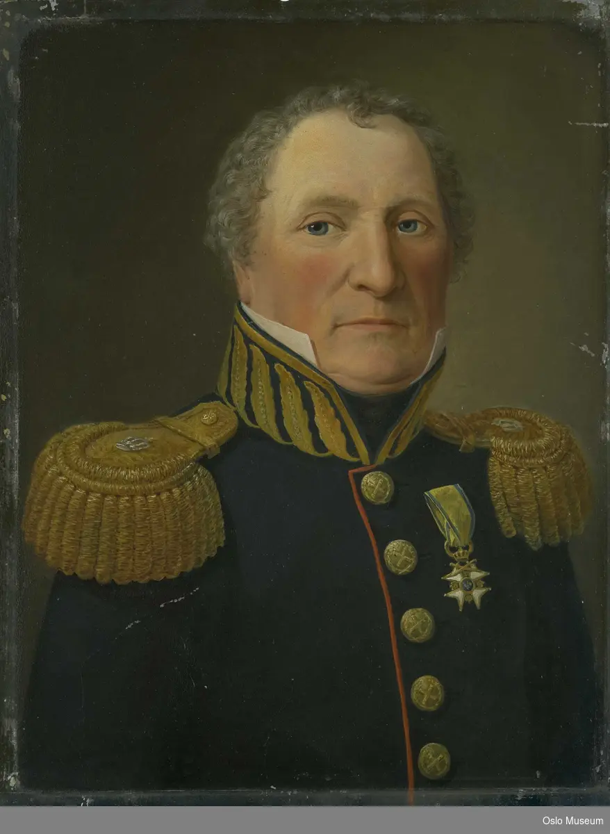 Portrett av general Edvard Nicolai Finne [oljemaleri]