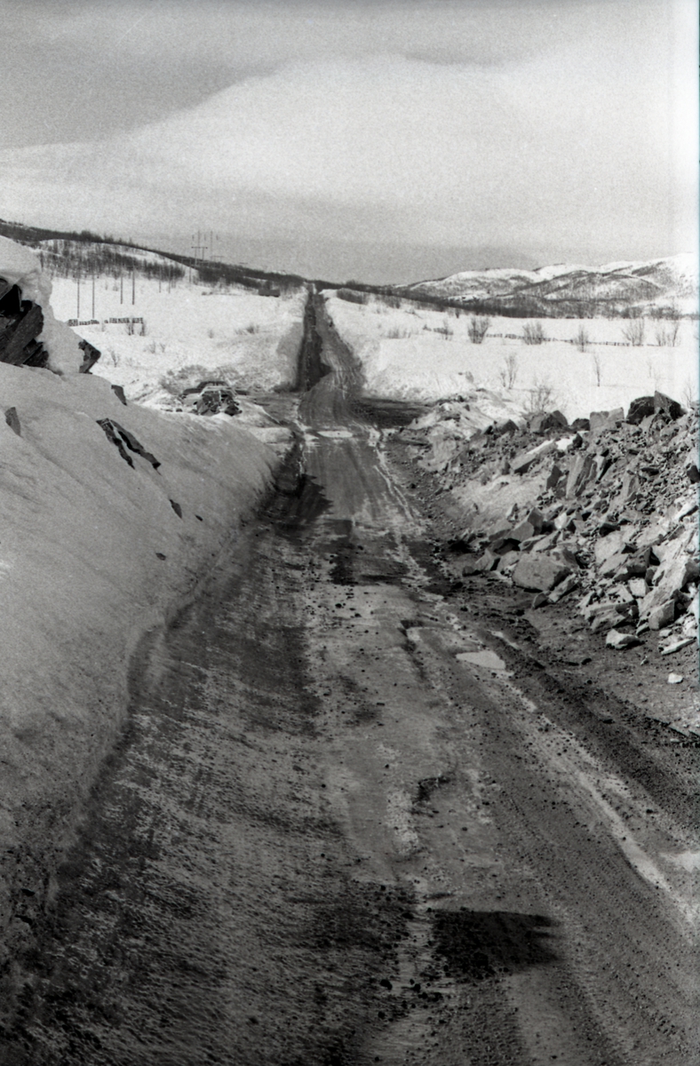Odda - Dårlig vei - Sejestad Motell.