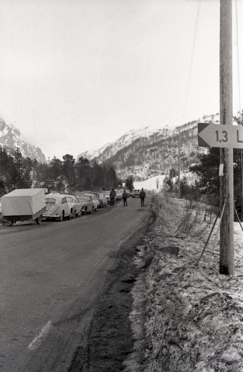 Odda - Dårlig vei - Sejestad Motell.