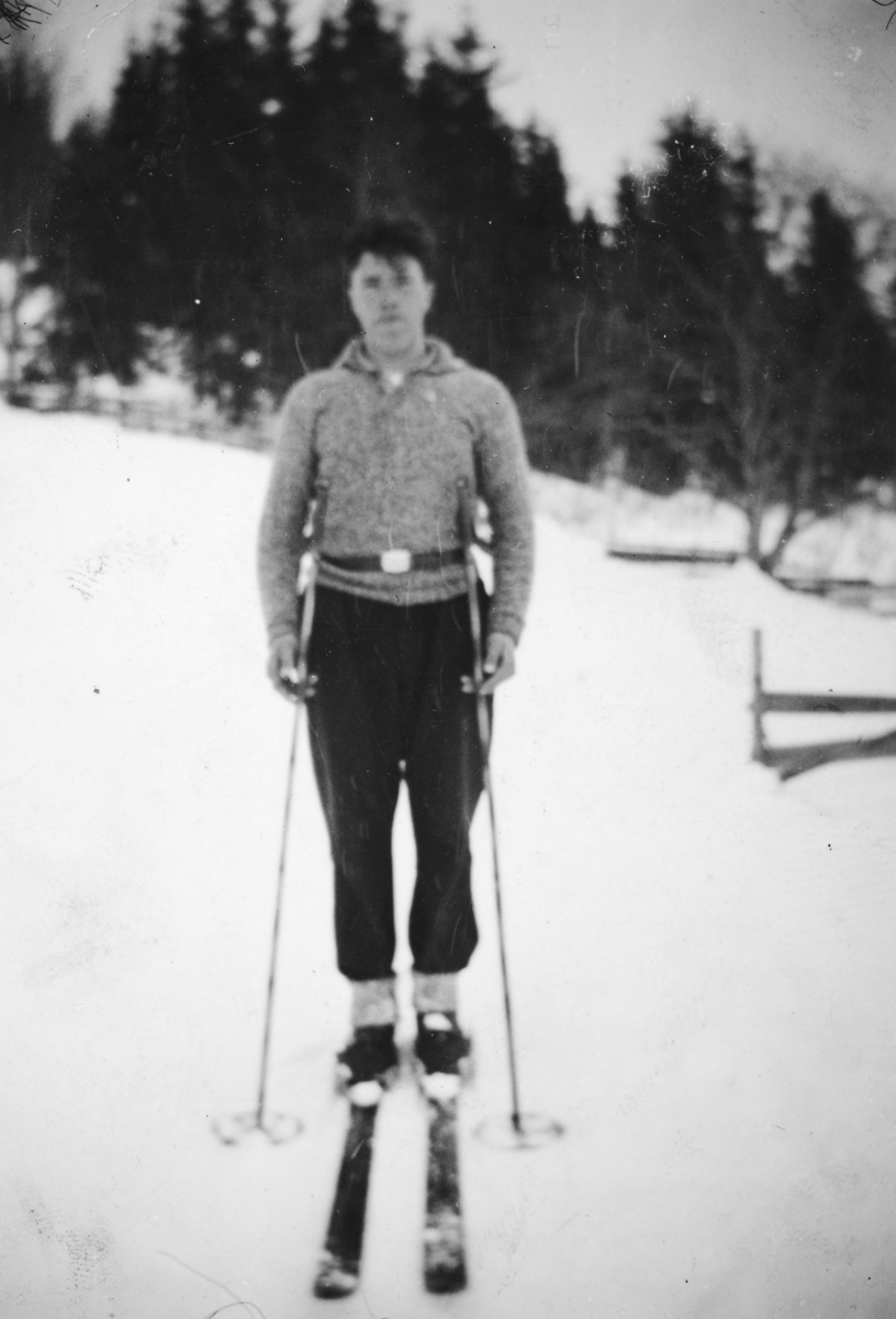 Portrett, Sigmund Sveen, Stange?