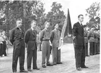 Fallskärmsjägarskolan i Karlsborg. Början 1950-tal.