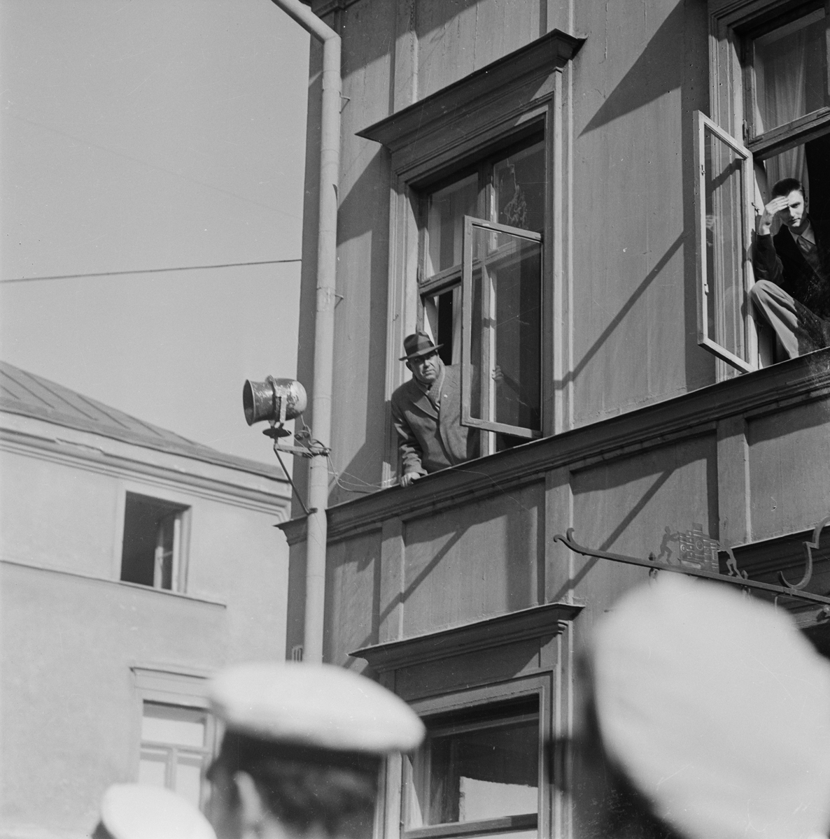 Studentliv - sista aprilfirande, Uppsala 1956