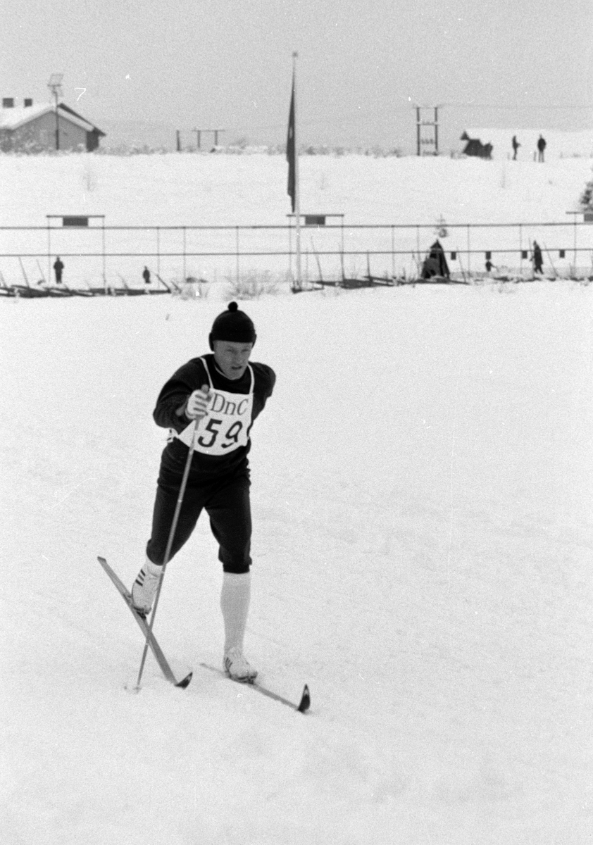 NM på ski, langrenn, Fåberg 1971. Reidar Bekkemellem, Heidal. Tre gonger norgesmester i stafett for Heidal