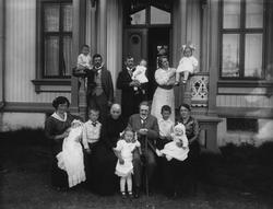 Familiebilde, barnedåp