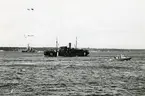 Hjälpkanonbåten Tjelvar (H 72) i Kustflottan juli 1941.