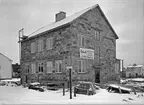 Flerbostadshus under uppförande, Hugleksgatan, Svartbäcken, Uppsala 1941