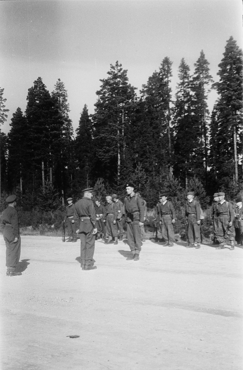 Militærøvelse. 