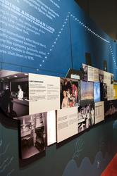 Utställningen "Frizon" på Sjöfartsmuseet i Göteborg.