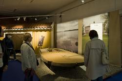 Utställningen "Kungliga båtar" i Båthall 1 år 2010.