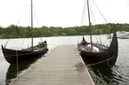 Skeppsdagar med vikingabåtar och vikingaläger på ängen vid Sjöhistoriska.