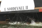 Hjulångaren ERIC NORDEVALL II är på besök i Stockholm vid Vasamuseet.