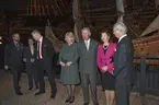 Prins Charles och hertiginnan Camilla och det svenska kungaparet besöker Vasamuseet 2012.