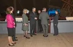 Prins Charles och hertiginnan Camilla och det svenska kungaparet besöker Vasamuseet 2012.