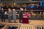 Prins Charles och hertiginnan Camilla och det svenska kungaparet besöker Vasamuseet 2012.