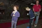 Familjevisning på Vasamuseet med ombordstigning