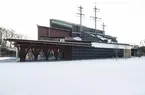 Vasamuseet exteriört vinter.