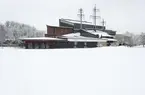 Vasamuseet exteriört vinter.