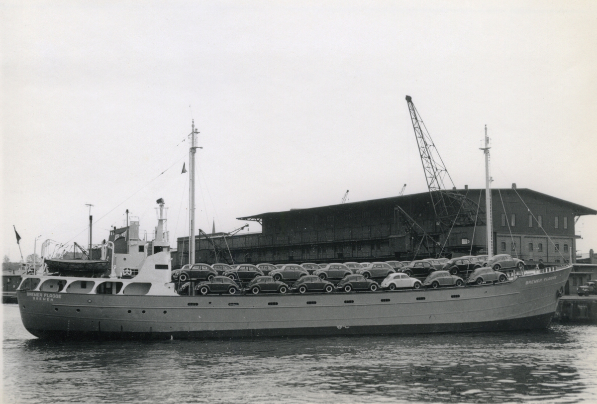 Ägare:/1955-66/: Bremer Reederei Bruno Bischoff & Co. G.m.b.H. Hemort: Bremen.