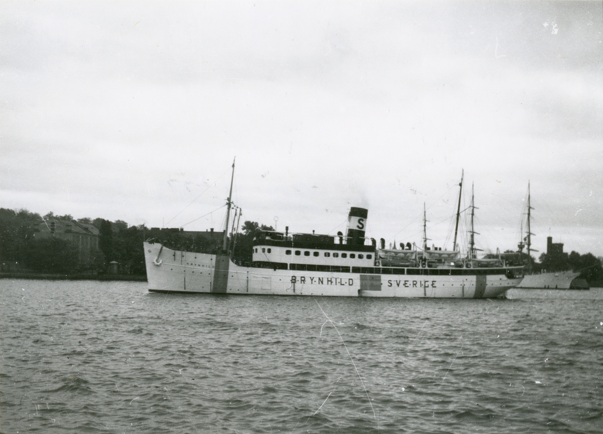 Ångfartyget BRYNHILD
Foto taget den 13.10.1939