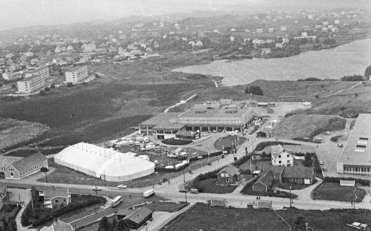 Flyfoto fra Haugesund.