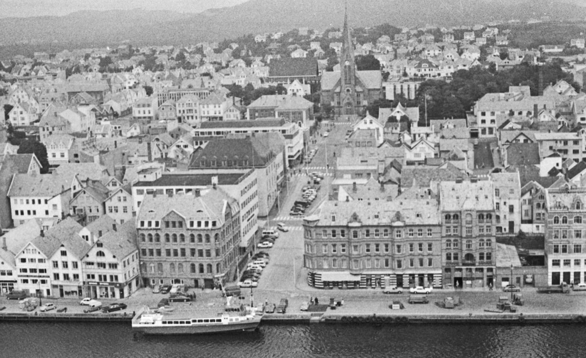 Flyfoto fra Haugesund.