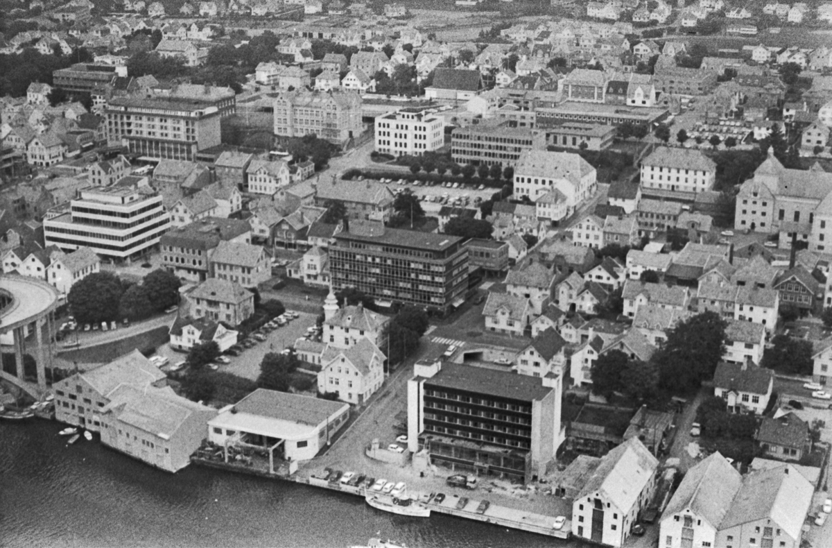 Flyfoto fra Haugesund.