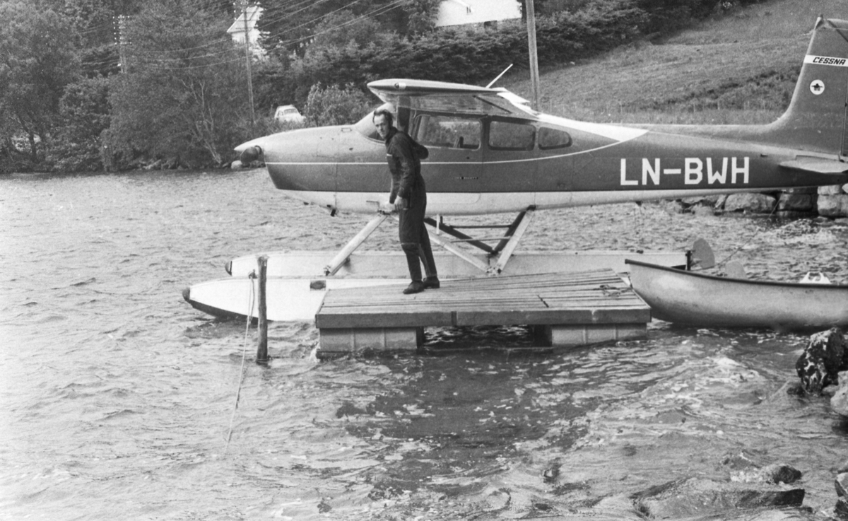 Flyfoto fra Haugesund.