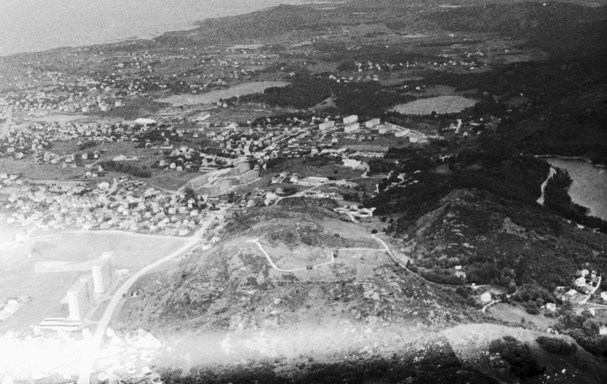 Flyfoto fra Haugesund.