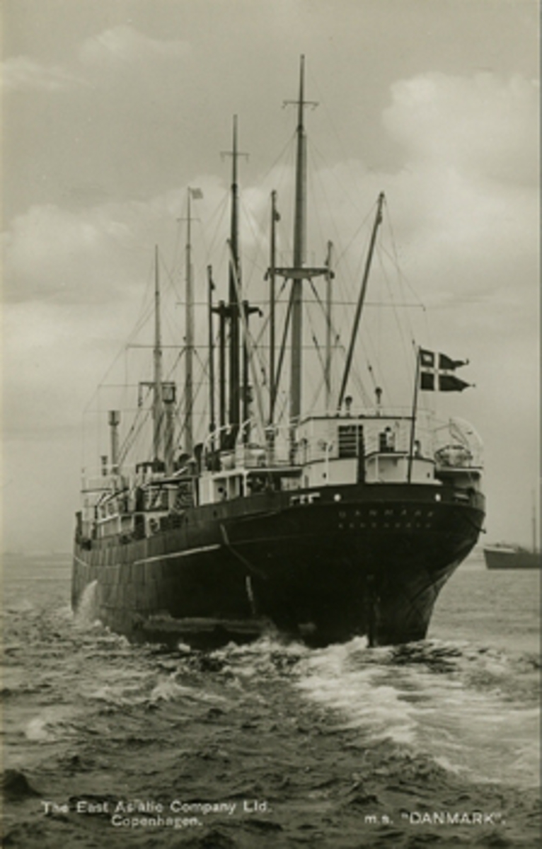 Last- och passagerarfartyget M/S DANMARK.