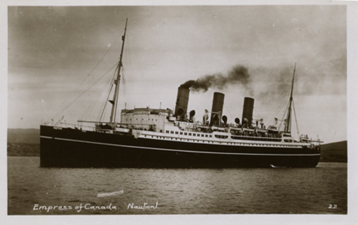 Empress of Canada. Nautical. 22