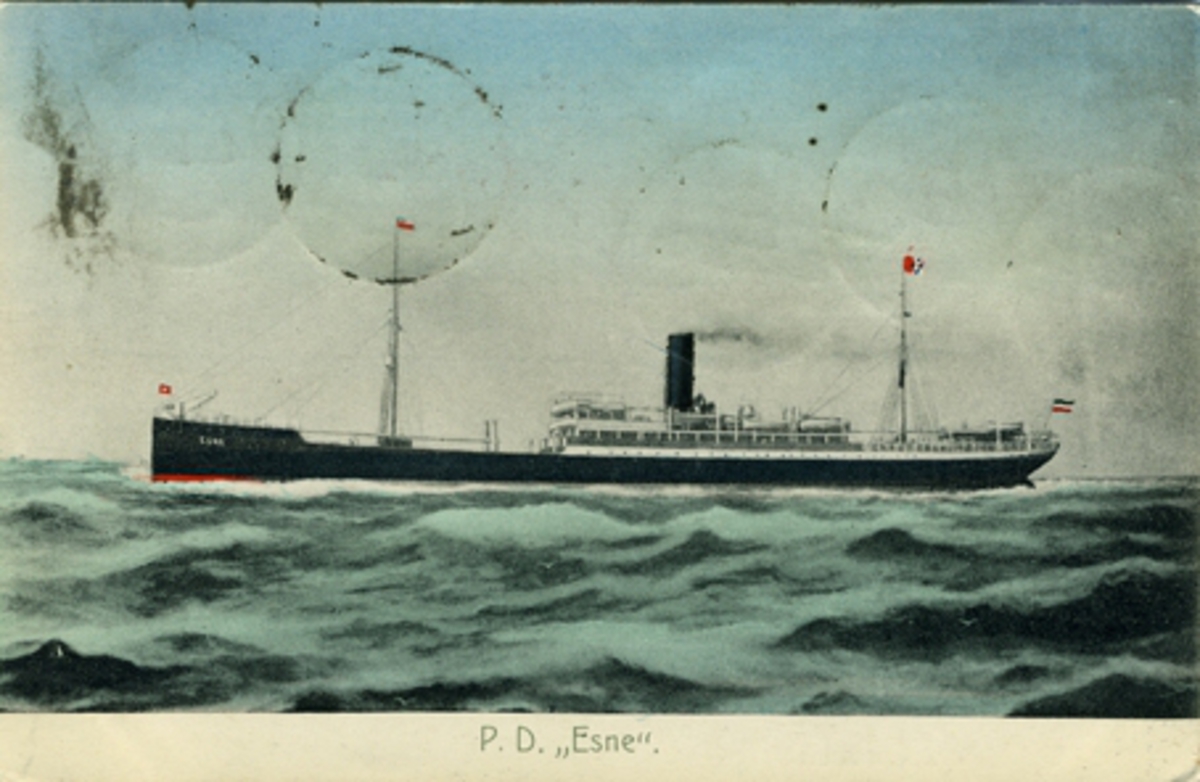 P. D. "Esne". C.A.W. Grün 211.
