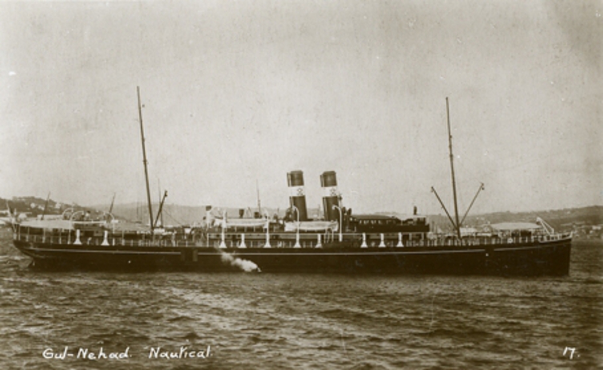 Gul-Nehad. "Nautical" 14. Real Photograph post card. Printed by H. Camburn, Turnbridge