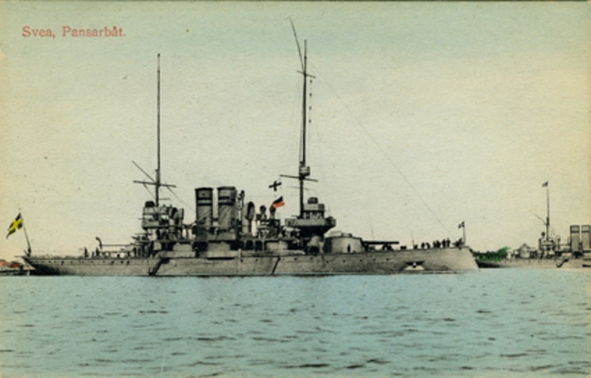 Svea. pansarbåt
Foto Karl Karlsson Karlskrona G. M. seruÃ­e 117 N:o 19