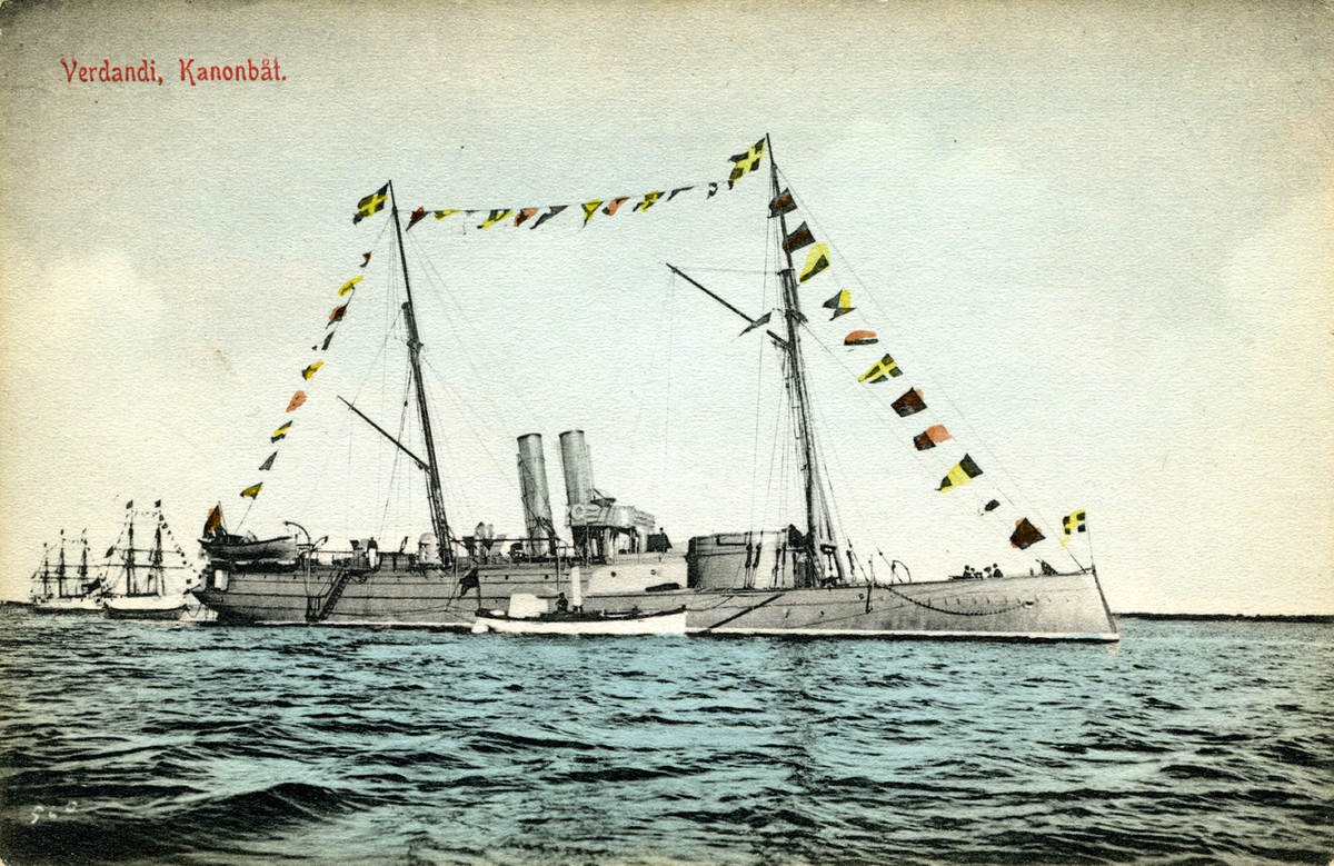 Verdandi, Kanonbåt
Foto Karl Karlsson Karlskrona
