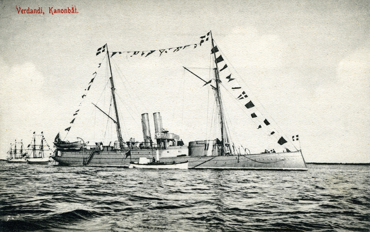 Verdandi, Kanonbåt
Foto Karl Karlsson Karlskrona