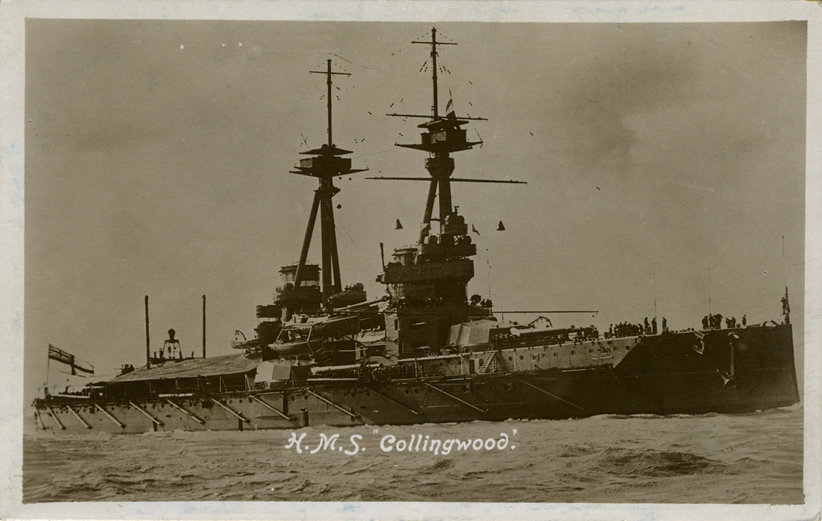H.M.S. "Collingwood"
Series 519 E. J. hay & Co, London E.C.