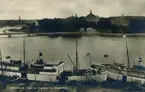 Stockholm. Utsikt från Skeppsbron mot Skeppsholmen
Förlag Nordisk Konst Stockholm
Import
6001/225