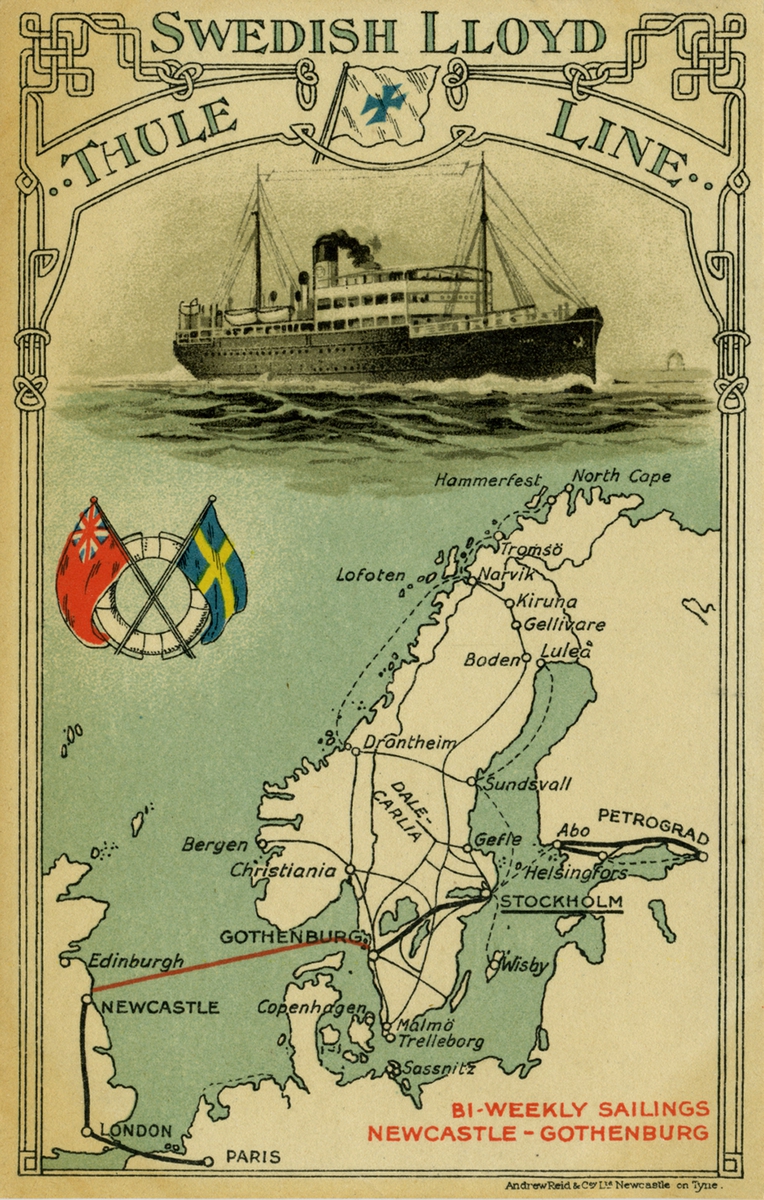 Swedish Lloyd
Thule Line
Bi-Weekly...[]